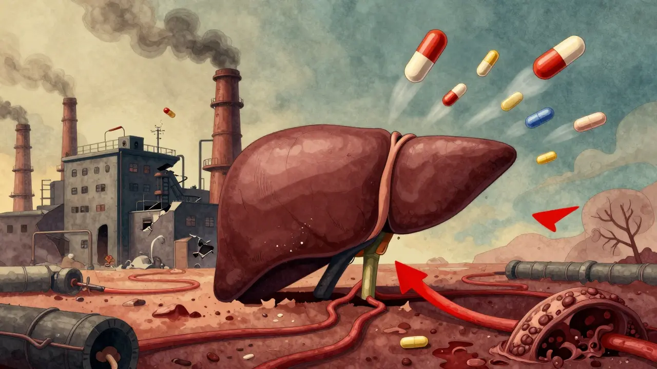 Liver Disease and Drug Metabolism: How Reduced Clearance Affects Medication Safety