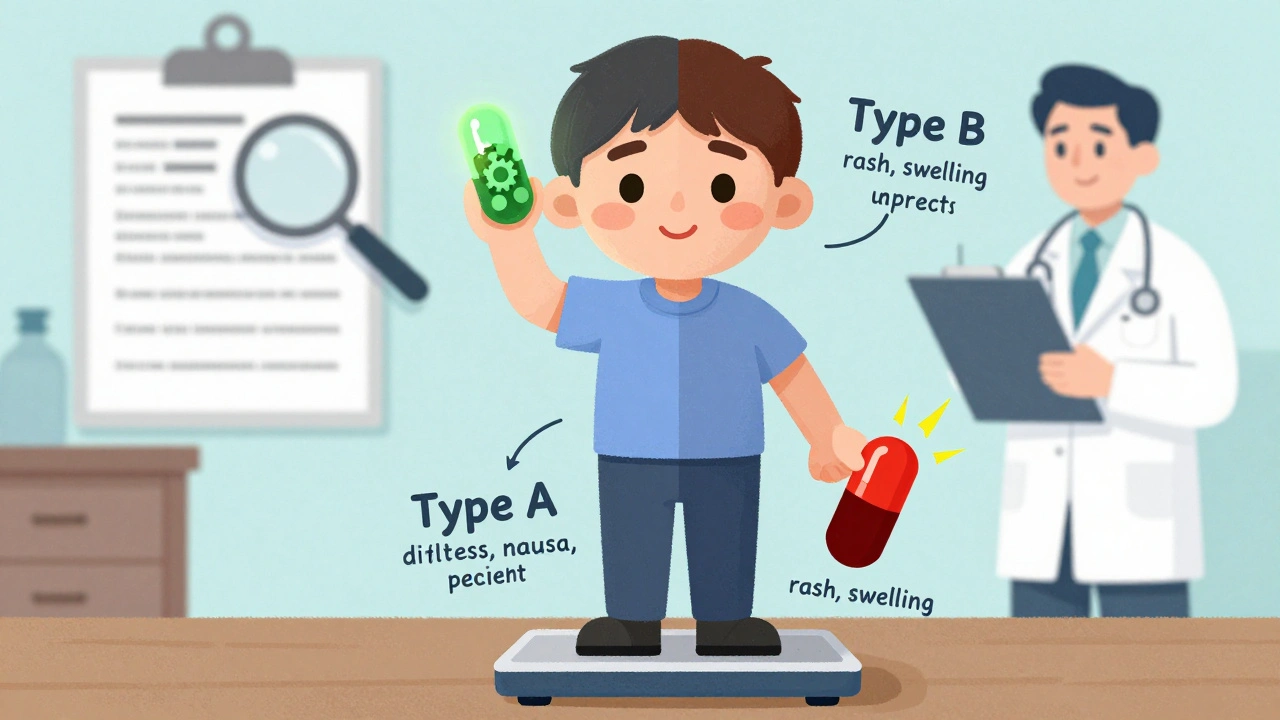 Type A vs Type B Adverse Drug Reactions: What You Need to Know