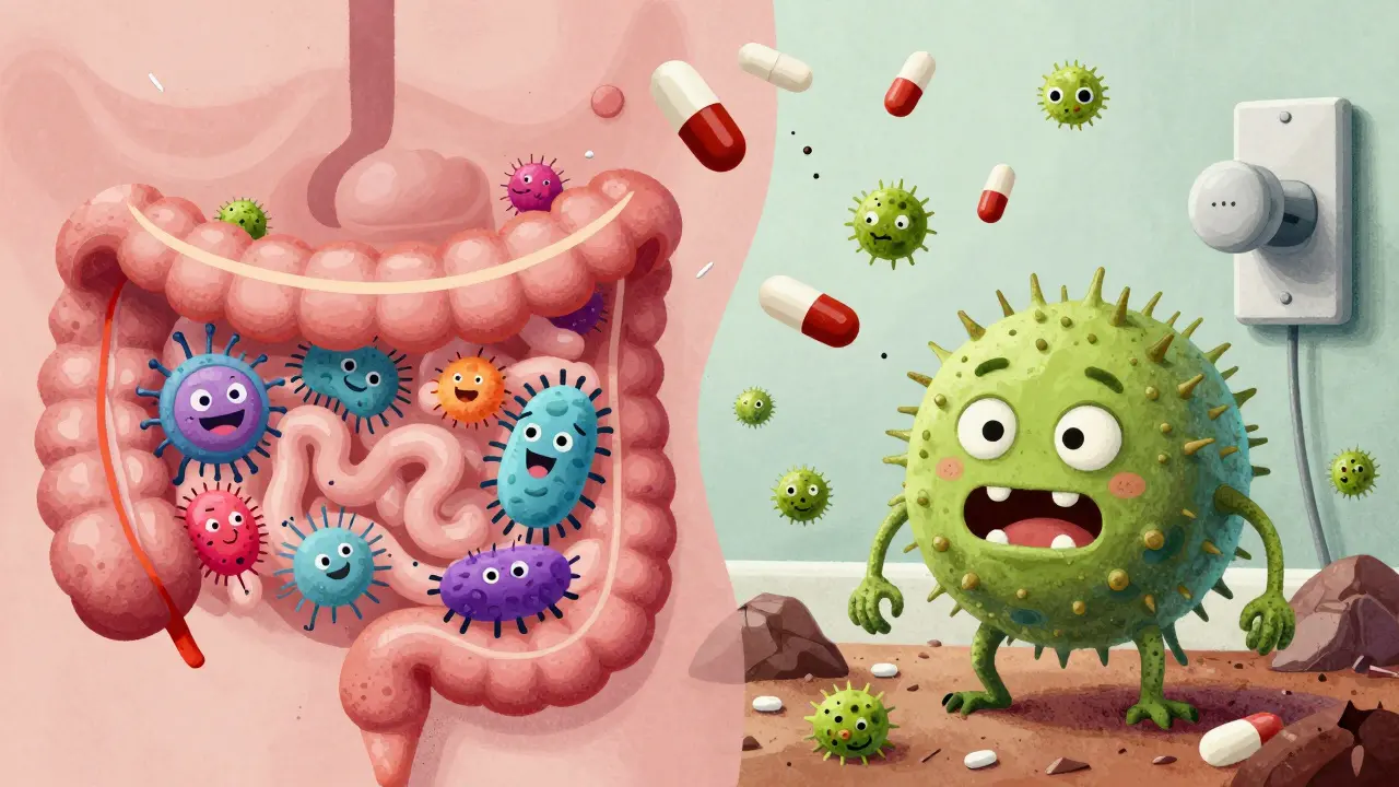 Antibiotic-Induced Diarrhea and C. diff Infection: Prevention and Care