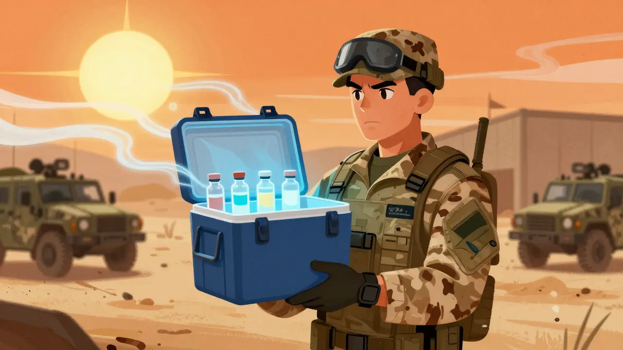 Military Deployment and Medication Safety: Storage, Heat, and Access Issues